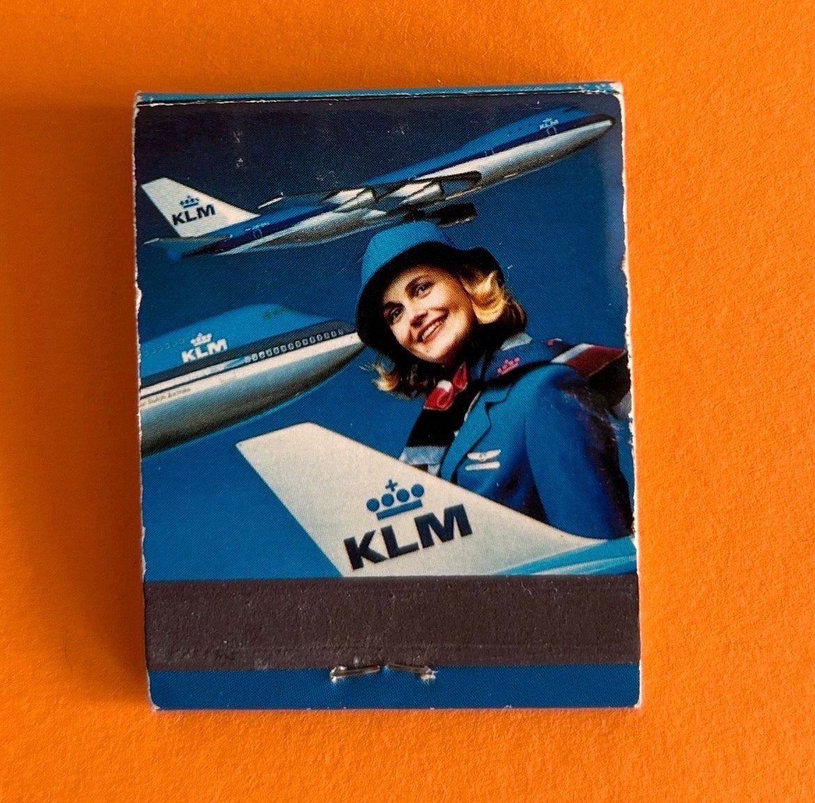 Retro KLM Luciferdoosje, Ophalen of Verzenden, Gebruikt, Overige typen