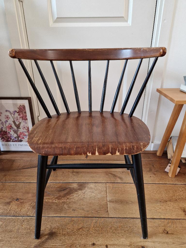 Spijlenstoel vintage, Ophalen