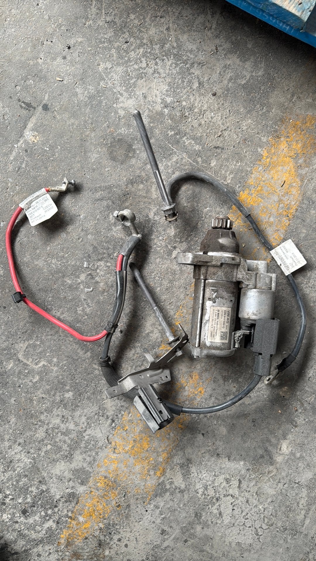 Startmotor vag groep 02M 911024Q, Ophalen of Verzenden, Gebruikt, Skoda