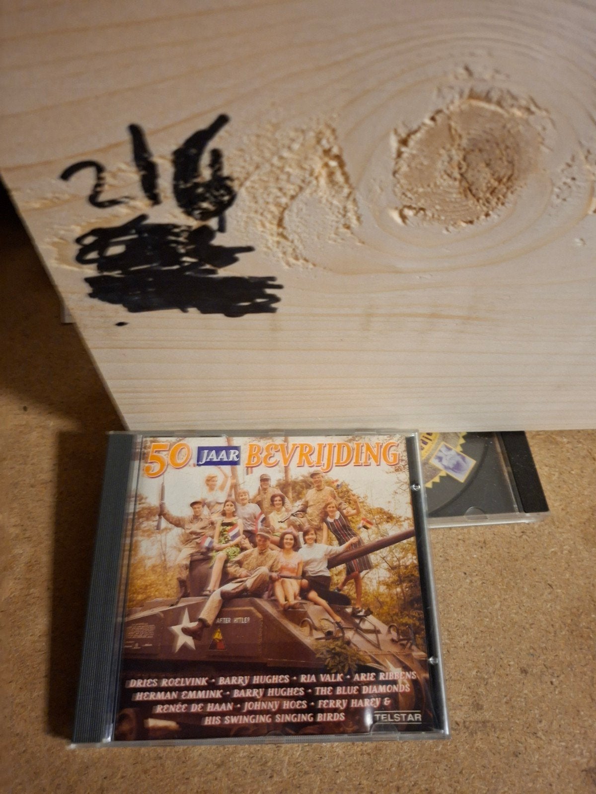 50 Jaar Bevrijding CD - Diverse Artiesten, Gebruikt, Ophalen of Verzenden, Verzamelalbum, Inclusief doosje