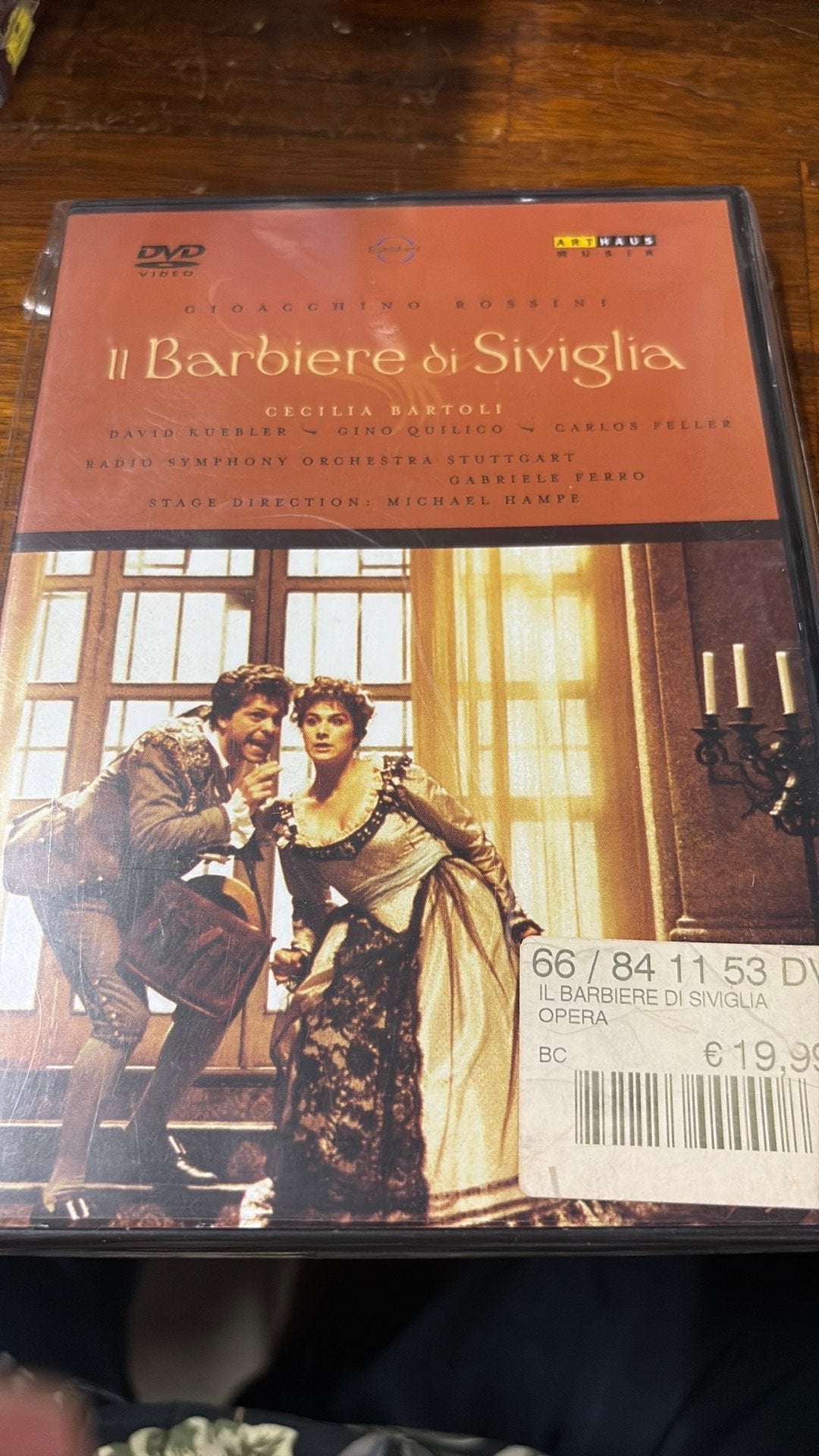 Il Barbiere di Siviglia DVD - Rossini Opera, Alle leeftijden, Ophalen of Verzenden, Nieuw in verpakking, Muziek en Concerten