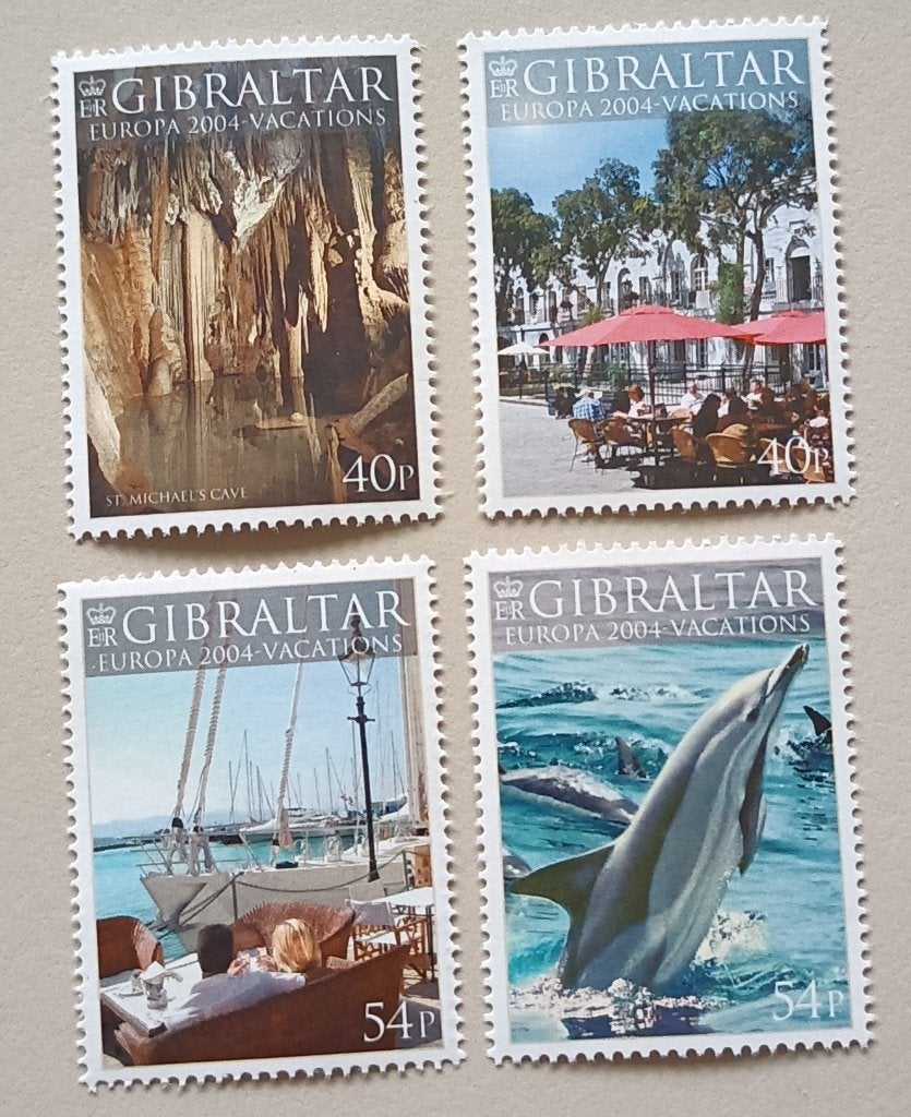 Gibraltar 2004 cept mich 1064-67, Ophalen of Verzenden, Overige landen, Postfris