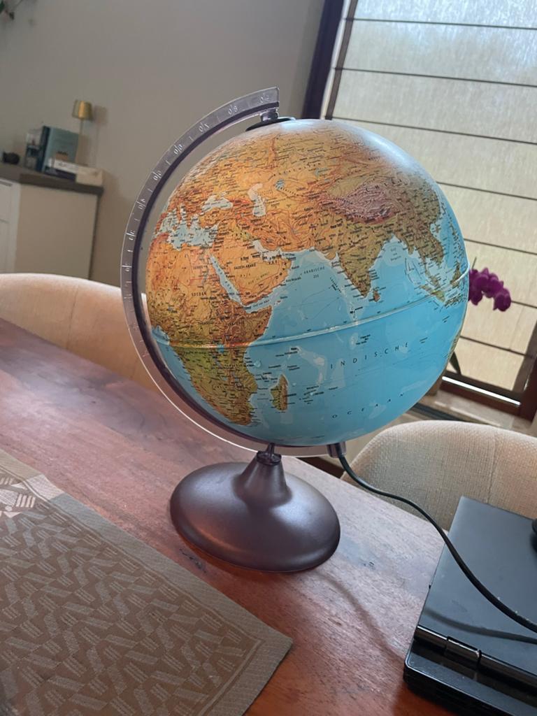 Tecnodidattica Wereldbol - Verlicht en Educatief, Ophalen, Verlicht, Zo goed als nieuw