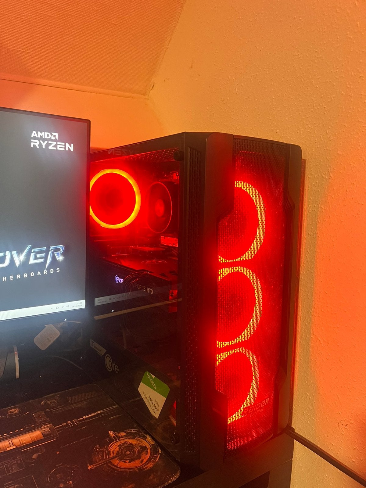 Gaming PC – Ryzen 5 5600X | RTX 3060 12GB | 32GB RAM | RGB, Ophalen, 32 GB, Zo goed als nieuw, Gaming
