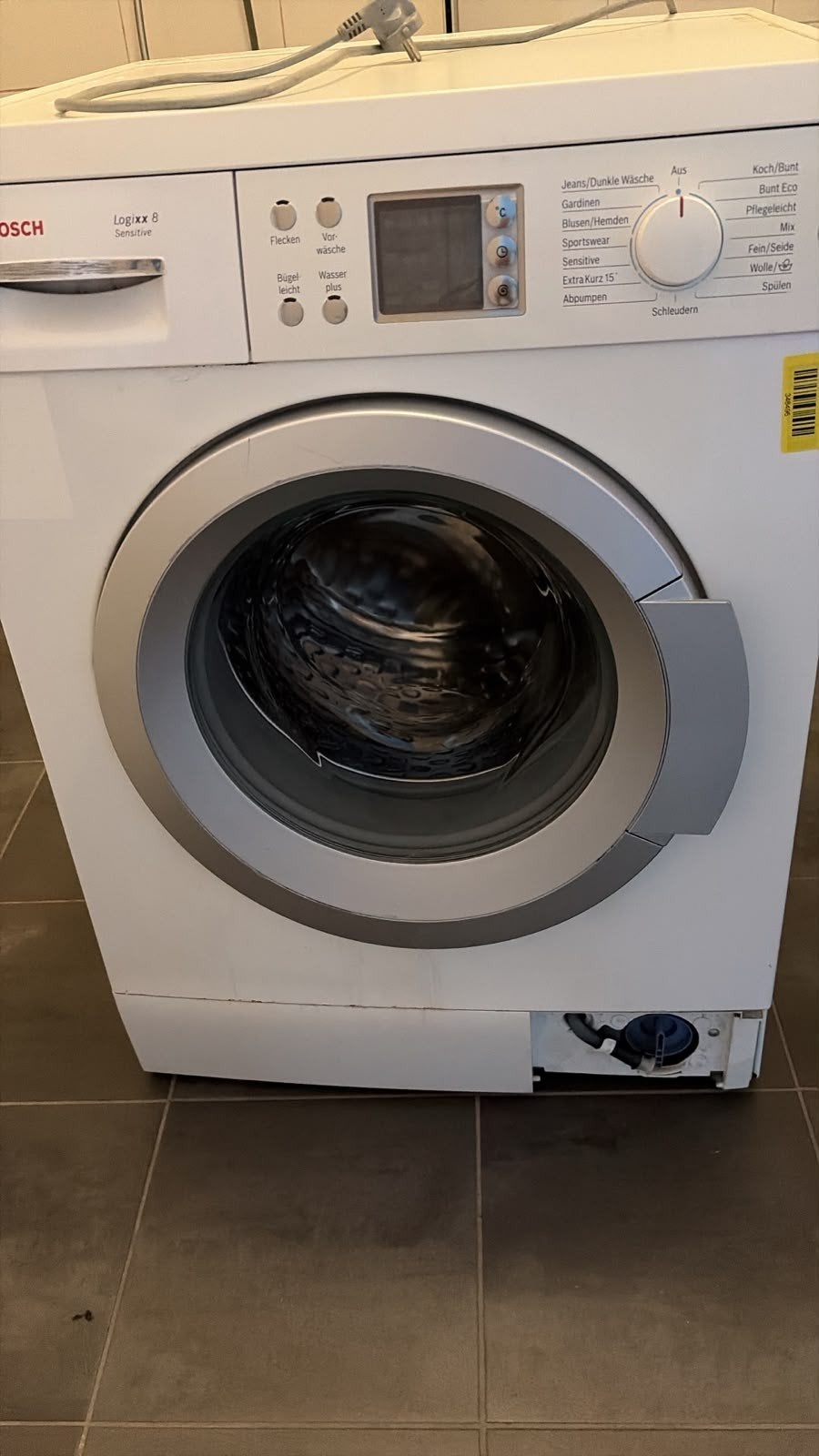 Bosch WAS28490 Wasmachine - 8kg, 1400 toeren, Witgoed en Apparatuur, Wasmachines, Ophalen, Gebruikt, 85 tot 90 cm, 1200 tot 1600 toeren