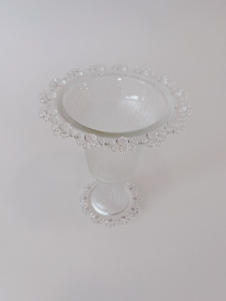 VINTAGE GLAZEN VAAS | MASSERINI BAROCCO, Ophalen of Verzenden