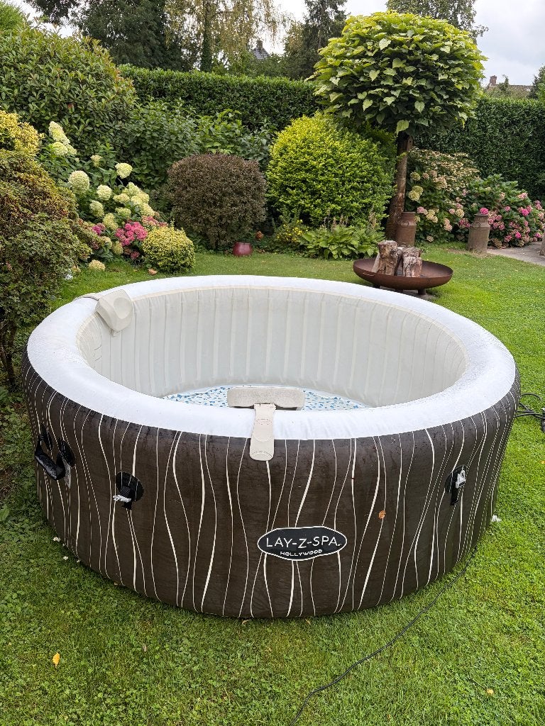 Jacuzzi Lay-Z-Spa Hollywood opblaasbare met LED-verlichting, Ophalen of Verzenden, Zo goed als nieuw, Filter, Opblaasbaar