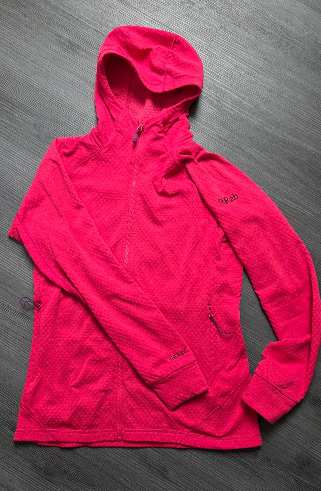 Rab Nexus Hoodie midlayer dames maat M kleur watermeloen, Ophalen of Verzenden, Zo goed als nieuw, Kleding