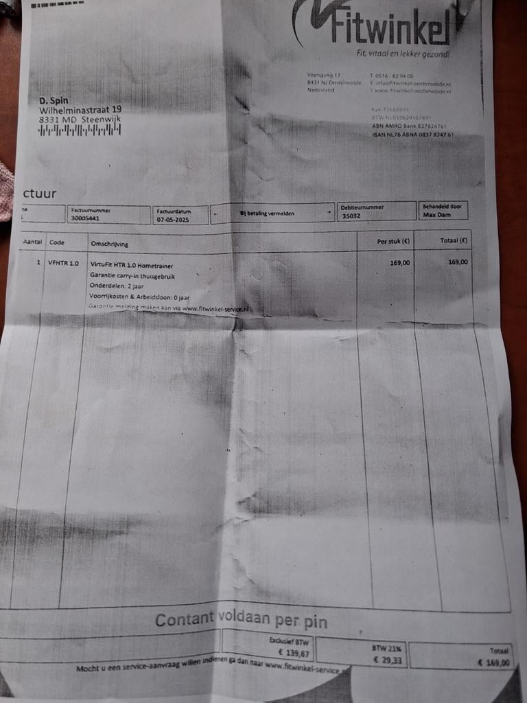 Hometrainer zo goed als nieuw, Ophalen of Verzenden, Zo goed als nieuw, Metaal, Benen