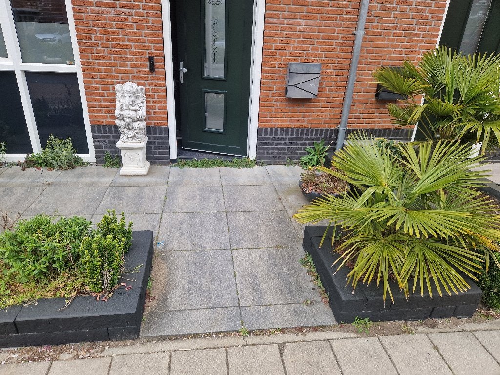 Tuintegels van beton te koop!, Ophalen, Gebruikt, Beton, Terrastegels
