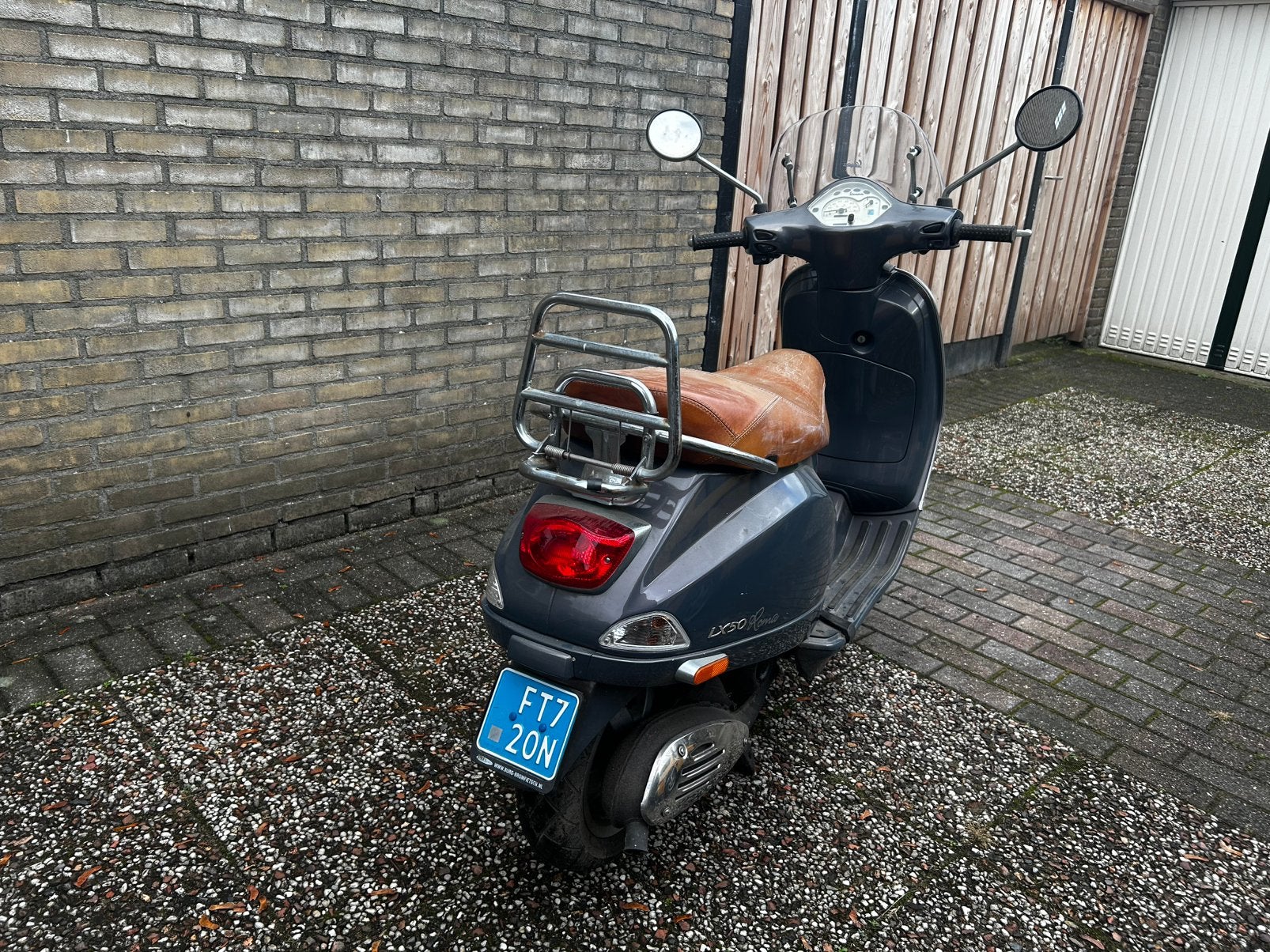 Mooie Piaggio Vespa C38, Fietsen en Brommers, Ophalen, Zo goed als nieuw, Benzine