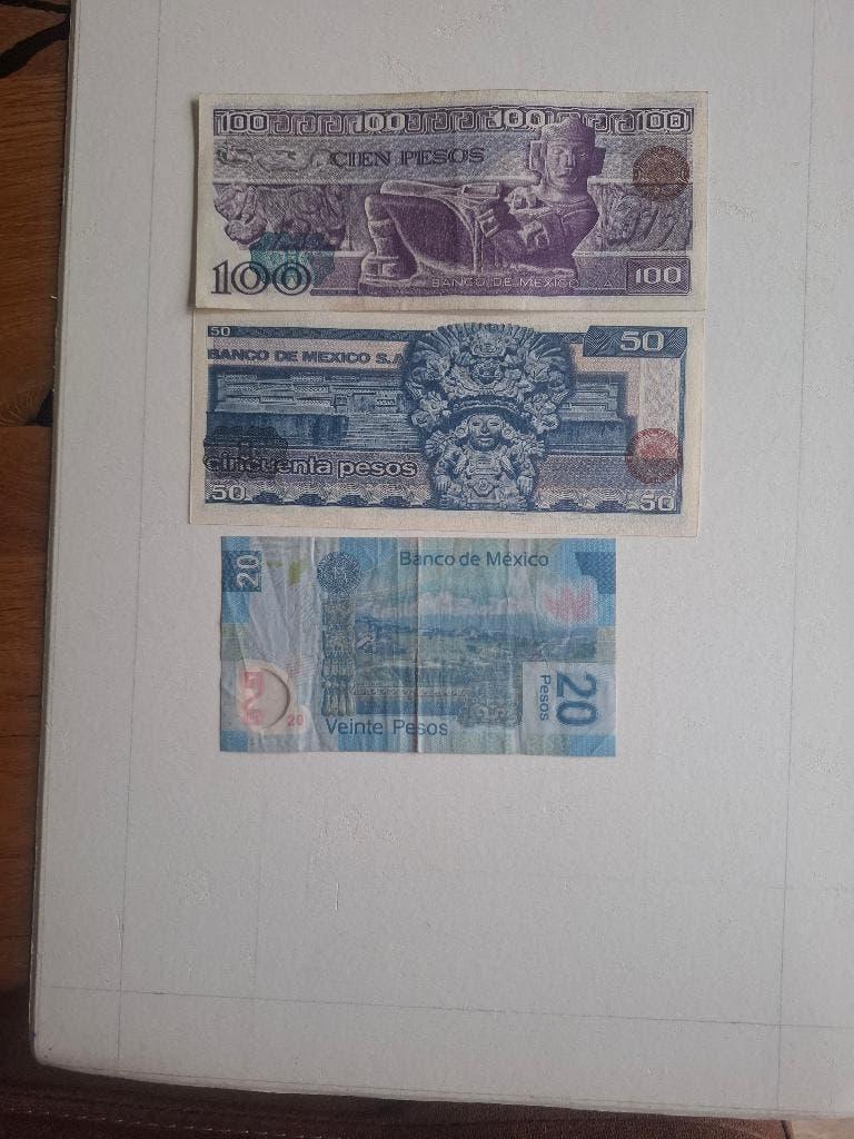 bankbiljet Mexico/Mexico, Verzenden, Midden-Amerika, Los biljet
