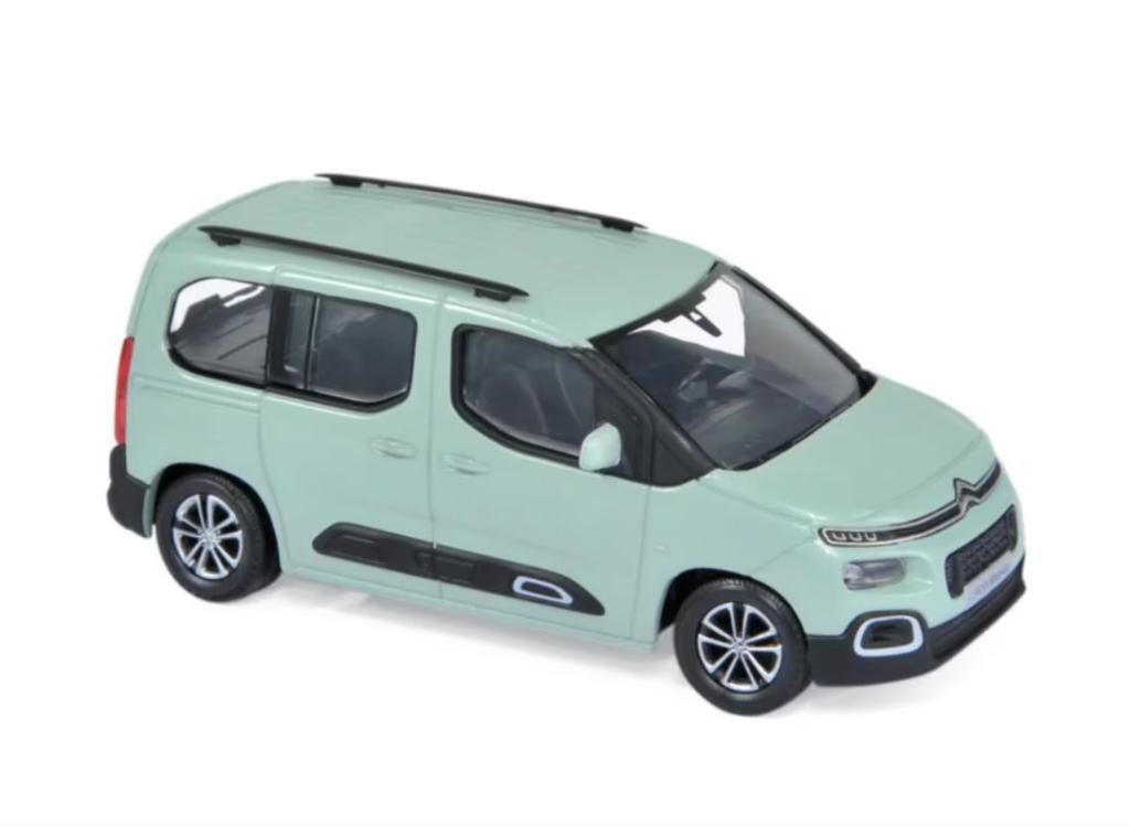 CITROEN BERLINGO 2018 Groen schaal 1:43 NOREV ref. 155760, Verzenden, Nieuw, Auto, Norev