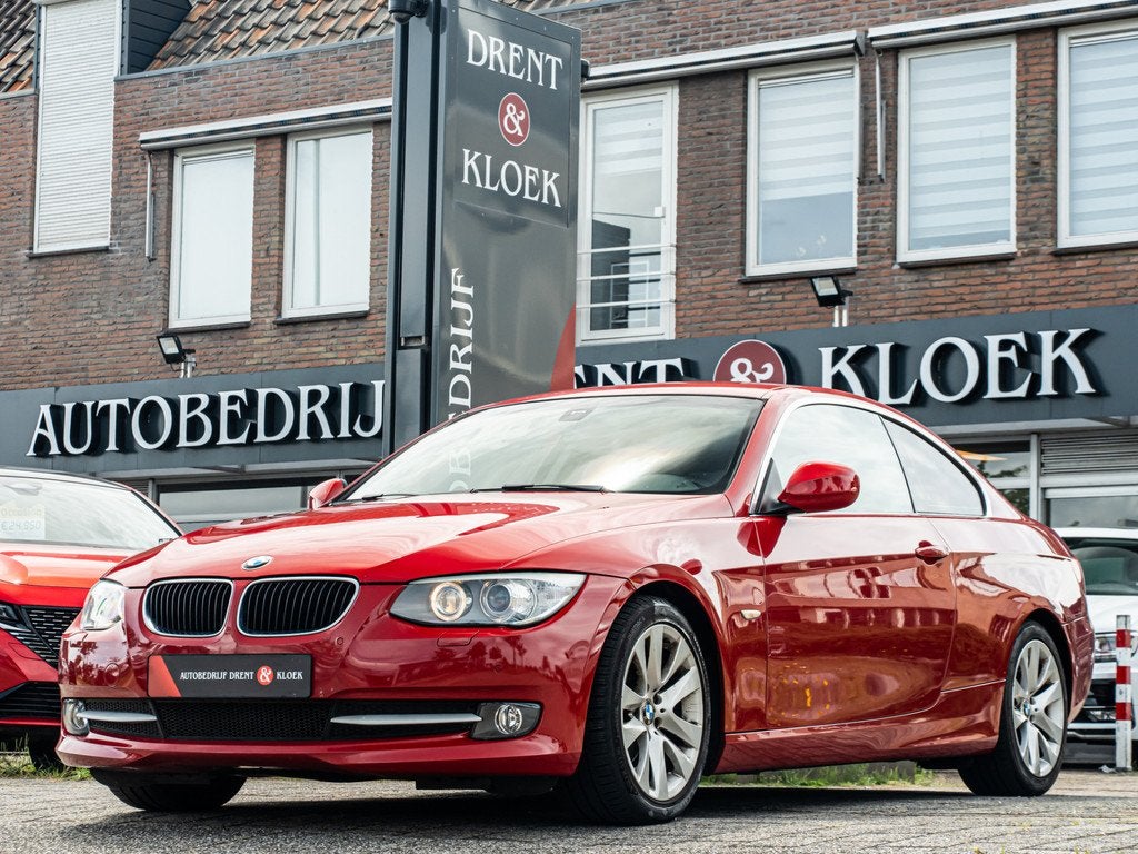 BMW 3 Serie Coupe 320i Business Line M-SPORT XENON STOELVERW, Euro 5, 4 cilinders, 4 stoelen, Leder en Stof