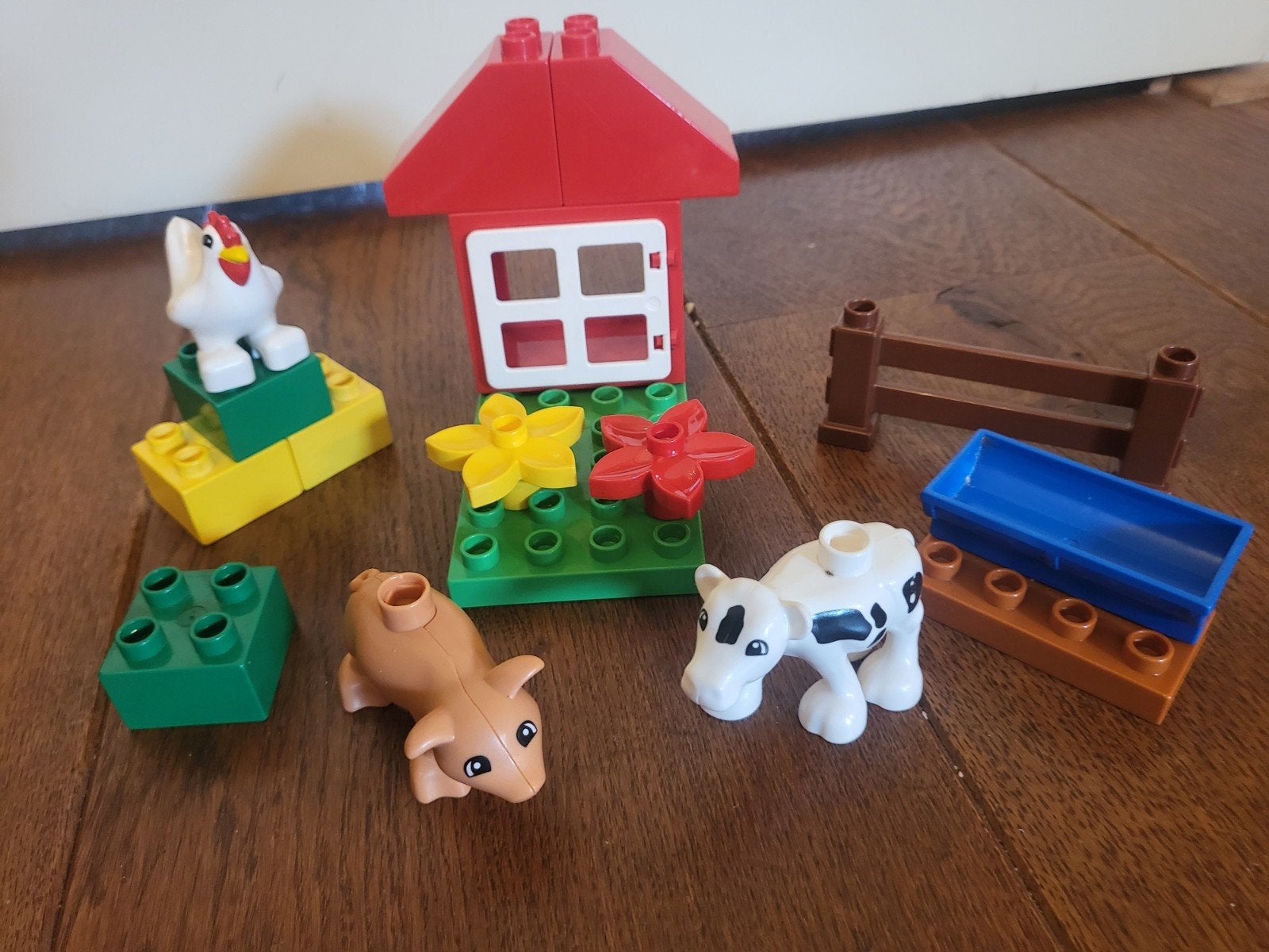 Lego Duplo boerderij, Kinderen en Baby's, Speelgoed | Duplo en Lego, Ophalen of Verzenden, Gebruikt, Duplo