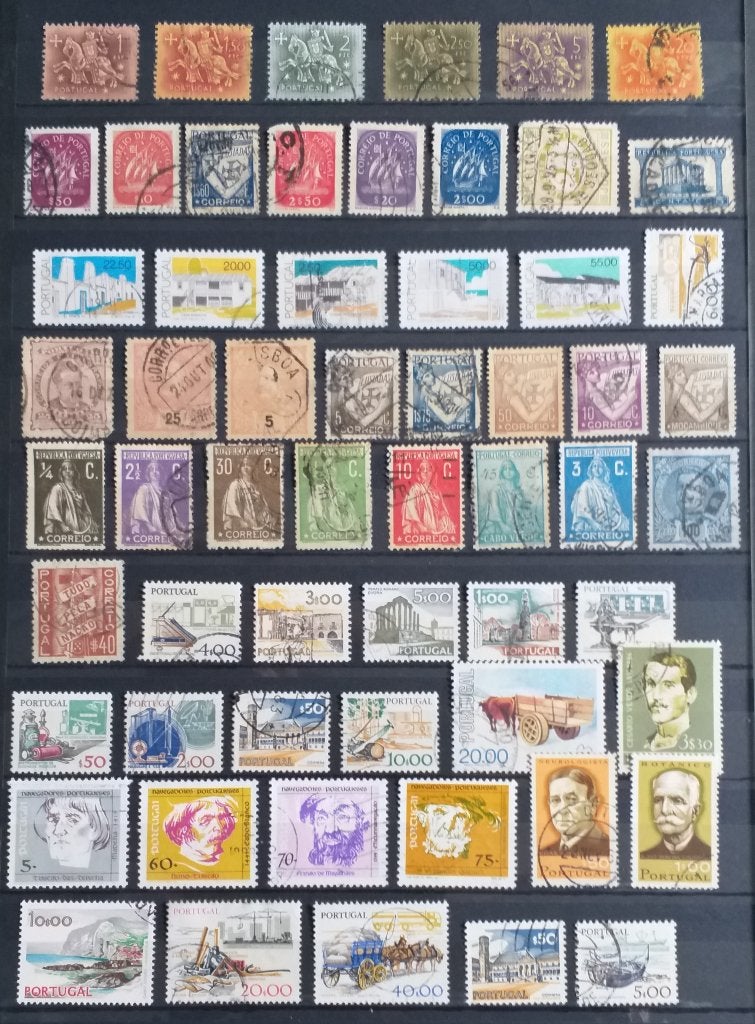 POSTZEGELS PORTUGAL GESTEMPELD, Verzenden, Portugal, Gestempeld