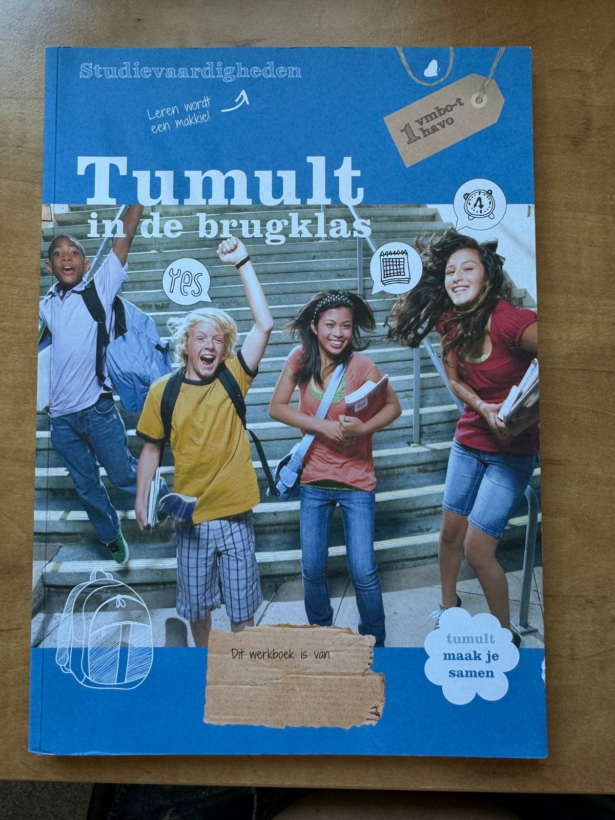 Tumult in de brugklas - Studievaardigheden 1, Boeken, Ophalen of Verzenden, Beta, Zo goed als nieuw
