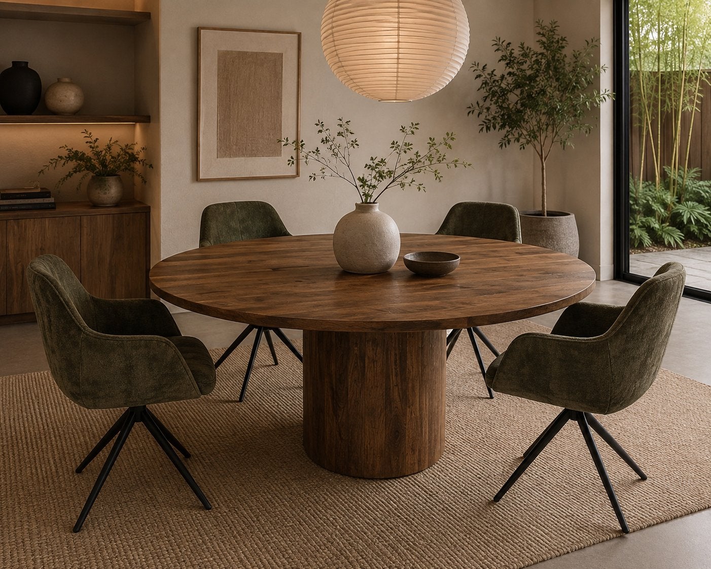 Ronde tafel 150cm met kolompoot, Huis en Inrichting, Ophalen, Industrieweg 25, 100 tot 150 cm, Rj