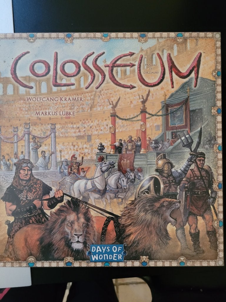Colosseum, Vijf spelers of meer, Ophalen of Verzenden, Nieuw, Days of Wonder