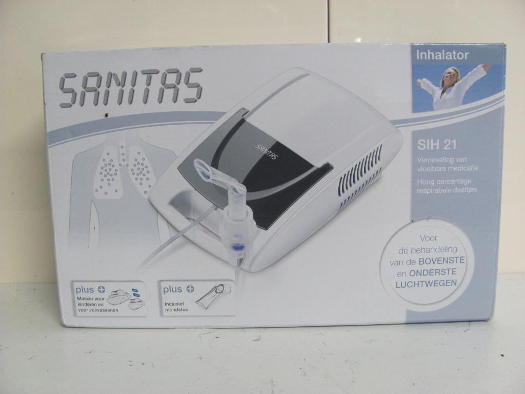 SANITAS SIH 21 inhalator, Ophalen of Verzenden, Zo goed als nieuw