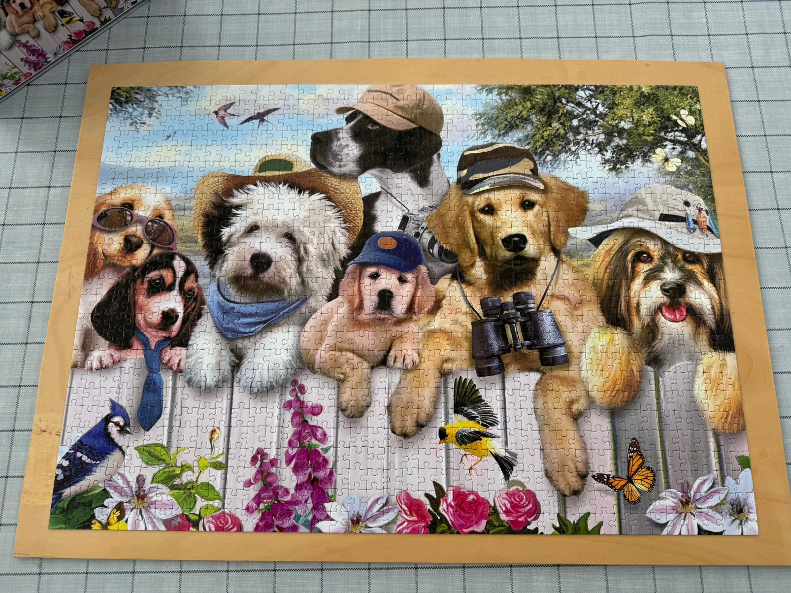 Puzzel 1000 stukjes King 5126 honden, Ophalen of Verzenden, 500 t/m 1500 stukjes, Zo goed als nieuw