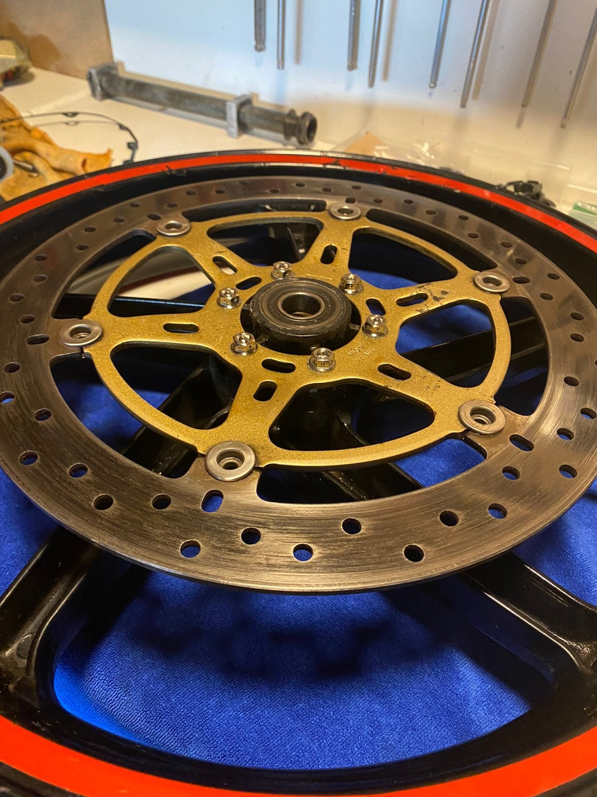 Aprilia RS125 remschijf voor, Ophalen of Verzenden