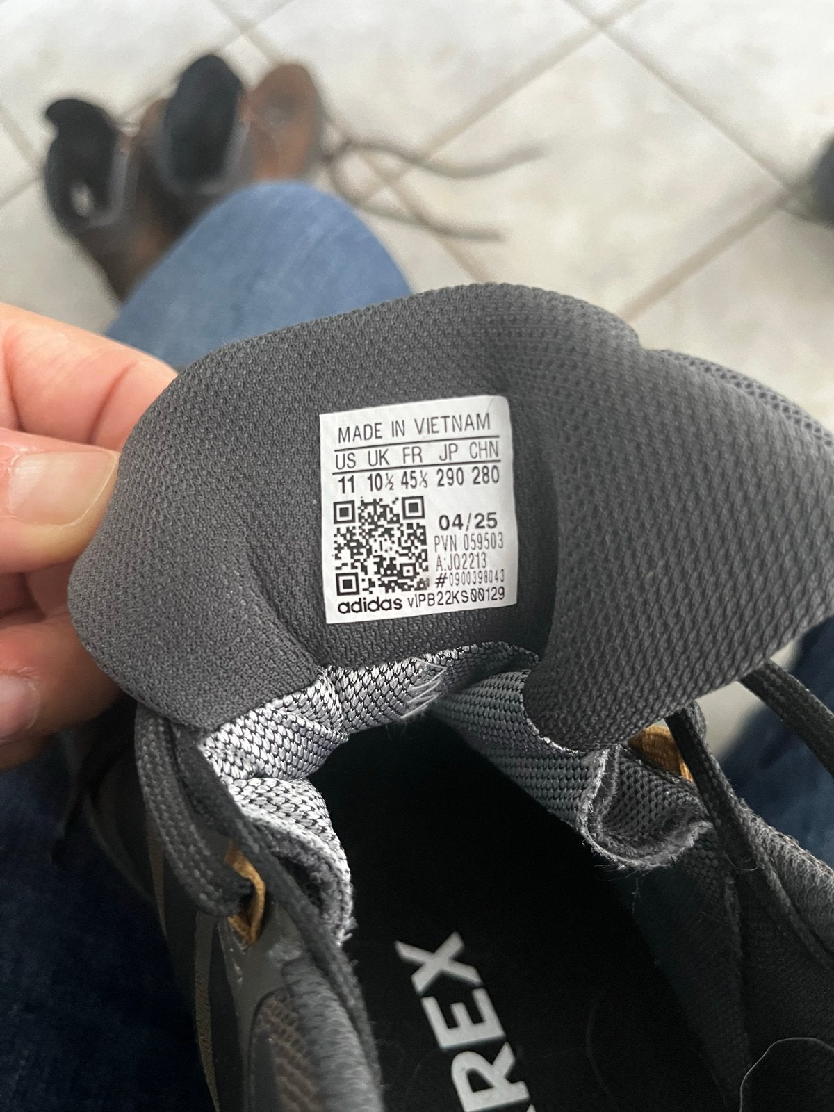 Adidas Terrex wandelschoenen maat 45 1/3, Ophalen, Zo goed als nieuw, Schoenen
