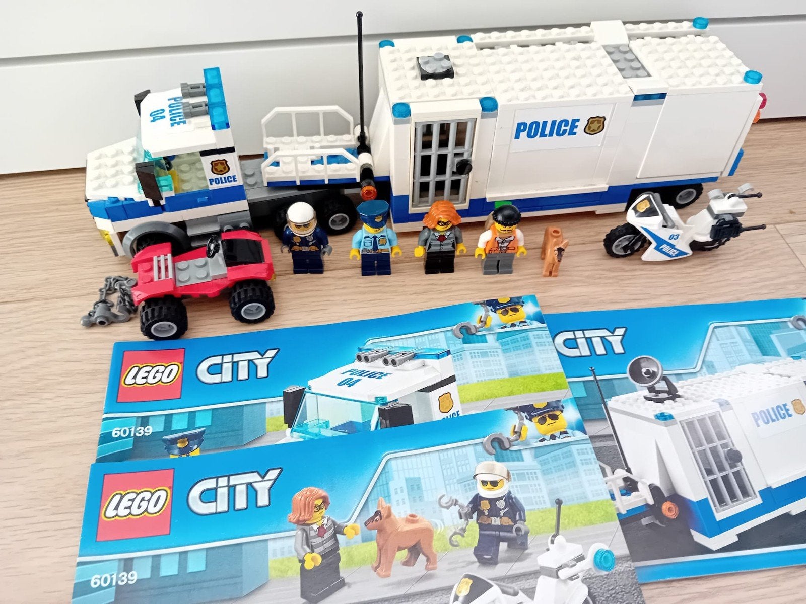 Lego City 60139 Mobiele Politiecommandocontrolepost, City, Lego, Ophalen of Verzenden, Zo goed als nieuw