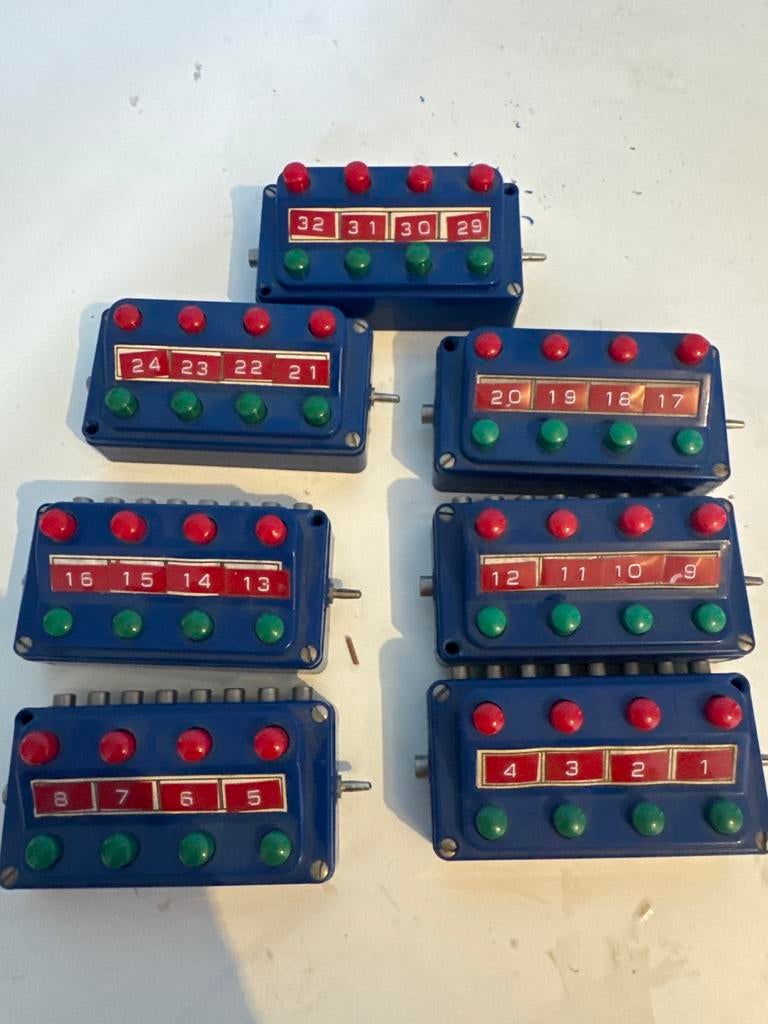 Märklin H0 7072 schakelkastje, Stellpult 8stuks, Ophalen of Verzenden, Gebruikt