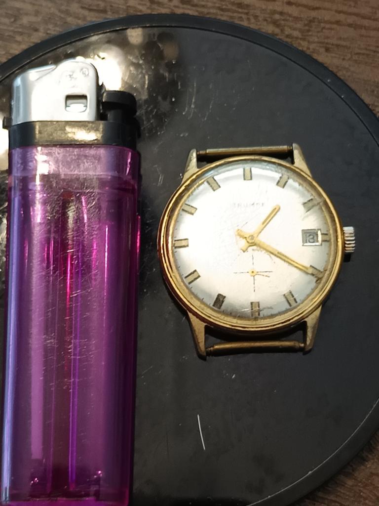 Vintage Trumpf horloge - geen bandje, Ophalen of Verzenden
