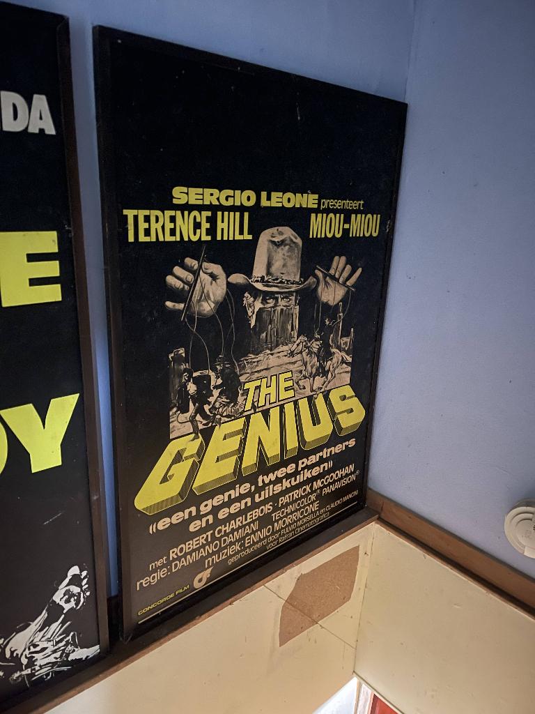 The Genius Vintage Film Posters 100x70cm, Ophalen, Met lijst, Zo goed als nieuw, A1 t/m A3