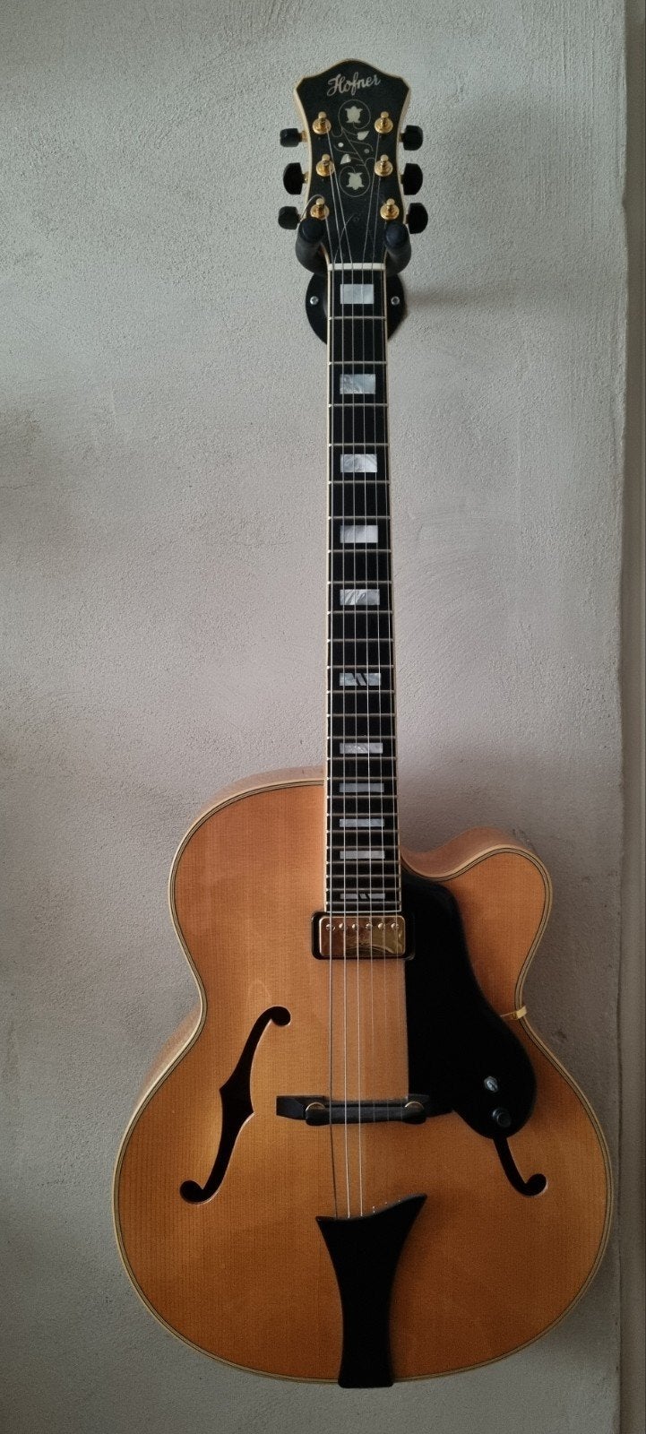 Hofner New President Jazzgitaar uit 1995, Ophalen of Verzenden, Zo goed als nieuw, Overige typen