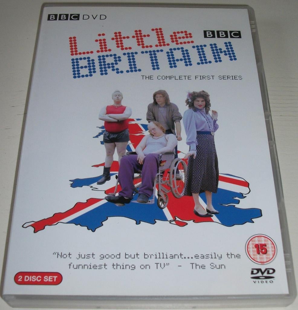 TV-Serie *** LITTLE BRITAIN *** The Complete Serie 1, Cd's en Dvd's, Vanaf 16 jaar, Ophalen of Verzenden, Zo goed als nieuw