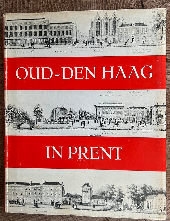 Oud-Den Haag in prent Johan Schwencke, Ophalen of Verzenden, Gelezen