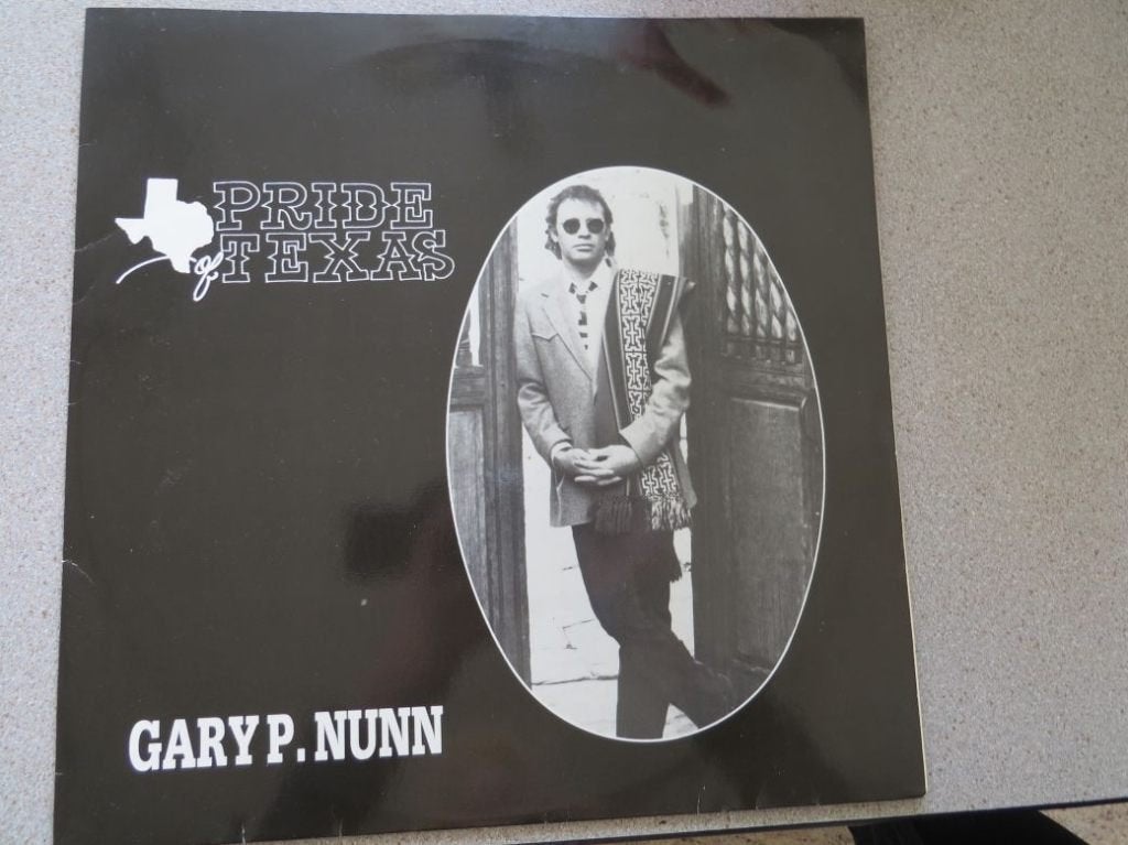 Gesigneerde LP, Gary P Nunn, Ophalen of Verzenden, Gebruikt, LP