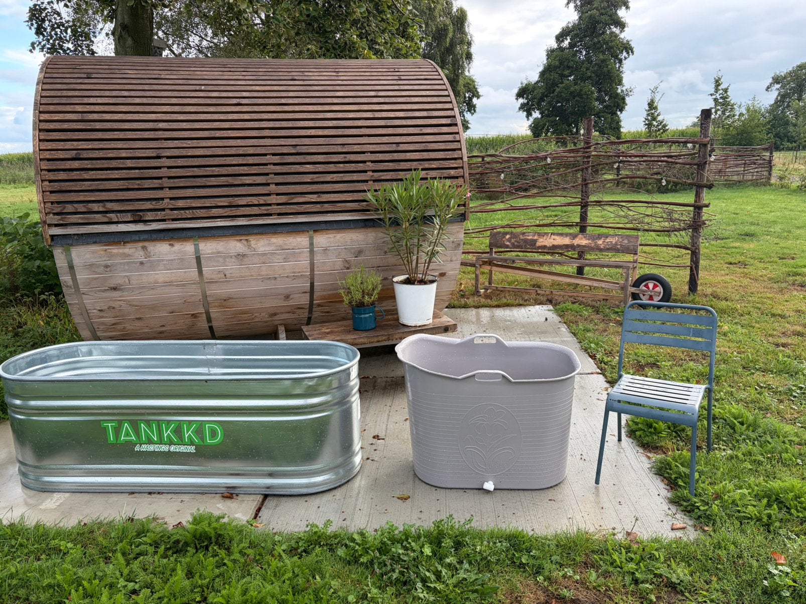 Bath Bucket XL ijsbad koelbad drinkbak kinderbadje, Ophalen, Zo goed als nieuw