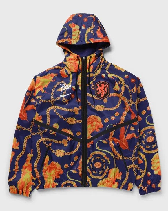Nike x Patta anthem jacket maat M, Kleding | Heren, Ophalen of Verzenden, Nieuw, Maat 48/50 (M), Oranje