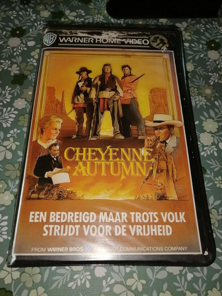 VHS ex-rental - Cheyenne Autumn, Vanaf 16 jaar, Ophalen of Verzenden, Gebruikt, Horror