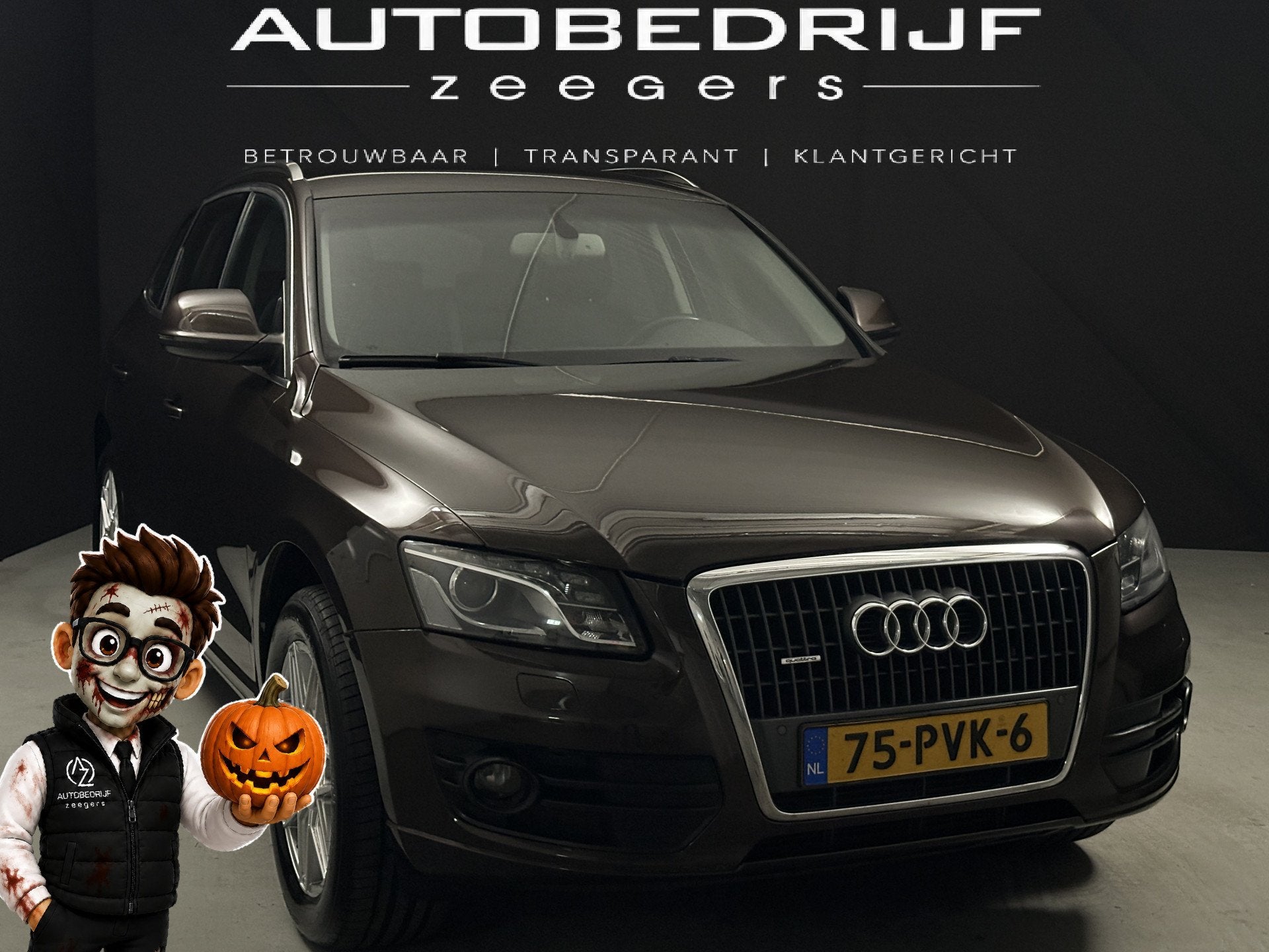 Audi Q5 2.0 TFSI quattro Pro Line *Navi*Automaat* (bj 2011), Auto's, Automaat, Gebruikt, 4 cilinders, Origineel Nederlands