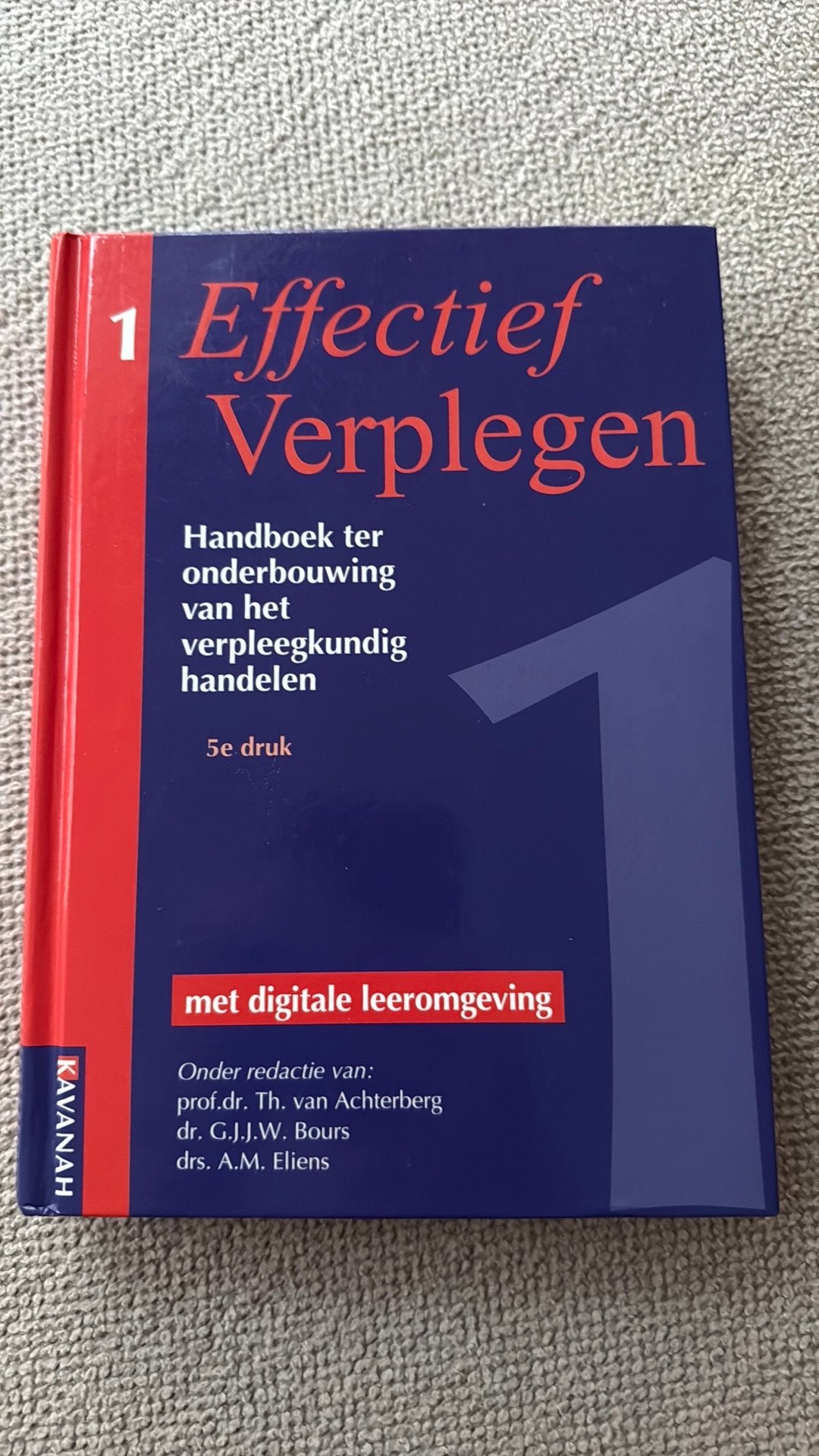 Effectief verplegen deel 1 9789057401466, Ophalen of Verzenden, Beta, Zo goed als nieuw, HBO