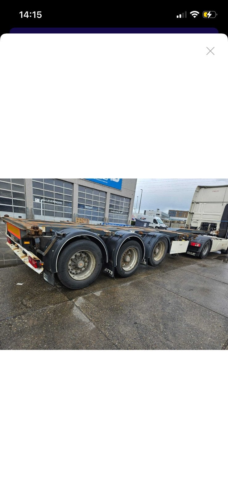 D-tec Ft-43-03-V20/30/40/45 ft schuifchassis 2008, Auto's, Bedrijf, Te koop