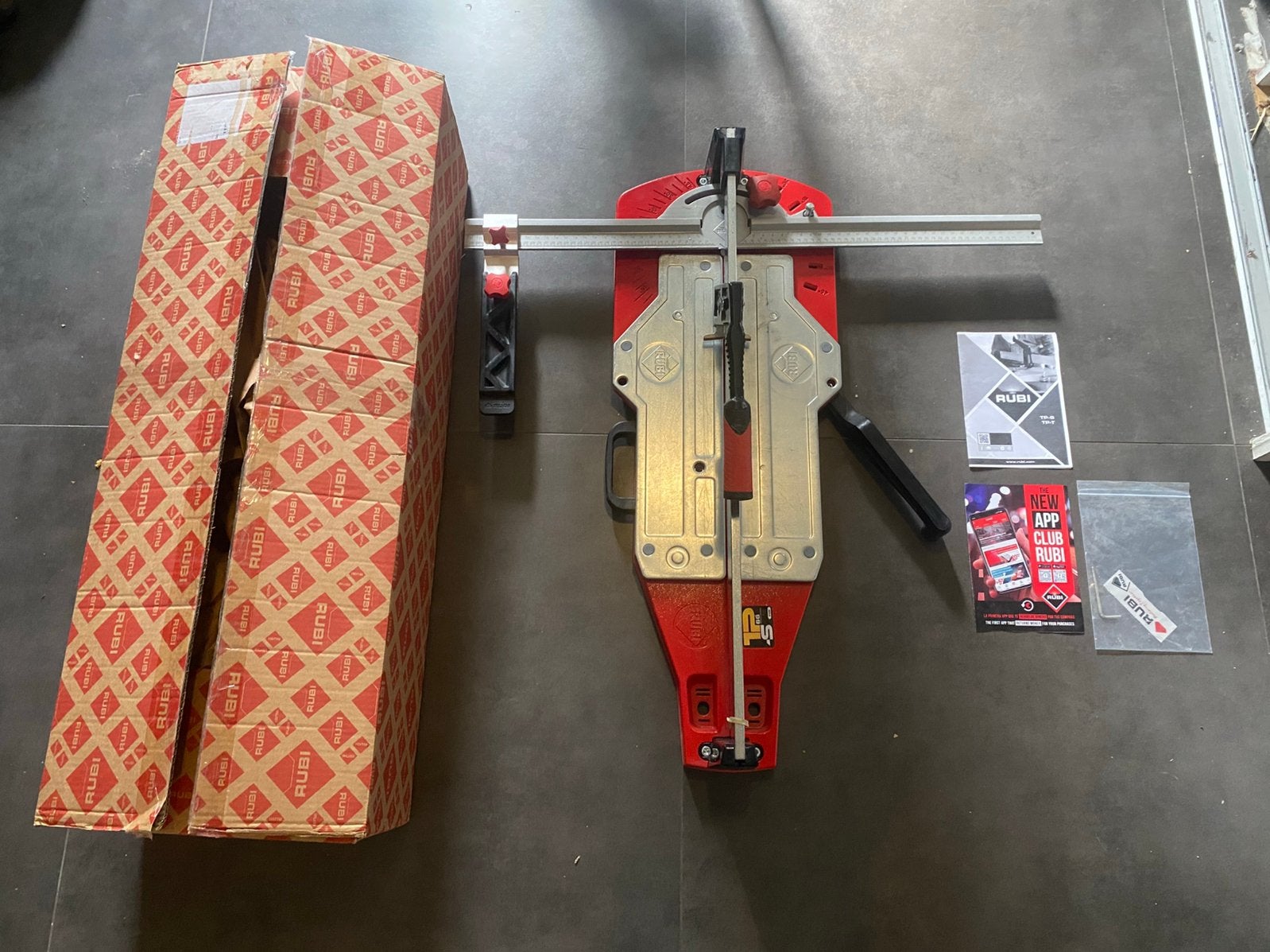 Rubi TP-66-S Tegelsnijder, Ophalen of Verzenden, Zo goed als nieuw