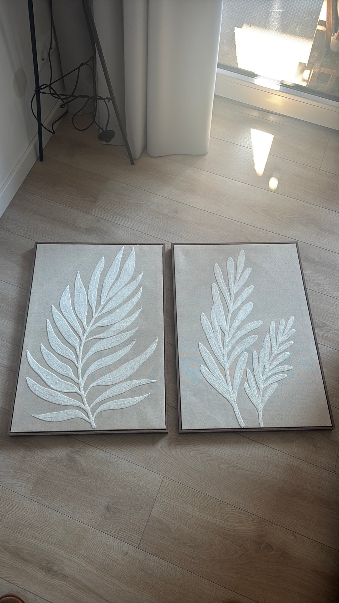 Schilderij/wanddecoratie japandi, Ophalen, Zo goed als nieuw