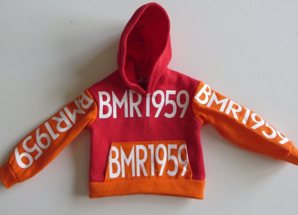 BMR 1959 Hoody, Verzamelen, Poppen, Zo goed als nieuw, Kleertjes, Ophalen
