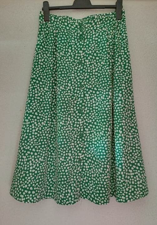 Monki midi rok groen M, Kleding | Dames, Rokken, Maat 38/40 (M), Ophalen of Verzenden, Zo goed als nieuw, Monki