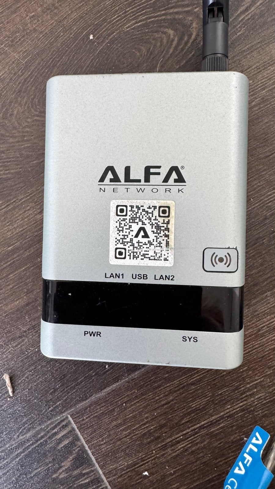 WiFi CampPro 2 Router & Antenne met RVS voet, Computers en Software, Routers en Modems, Gebruikt, Router, Verzenden