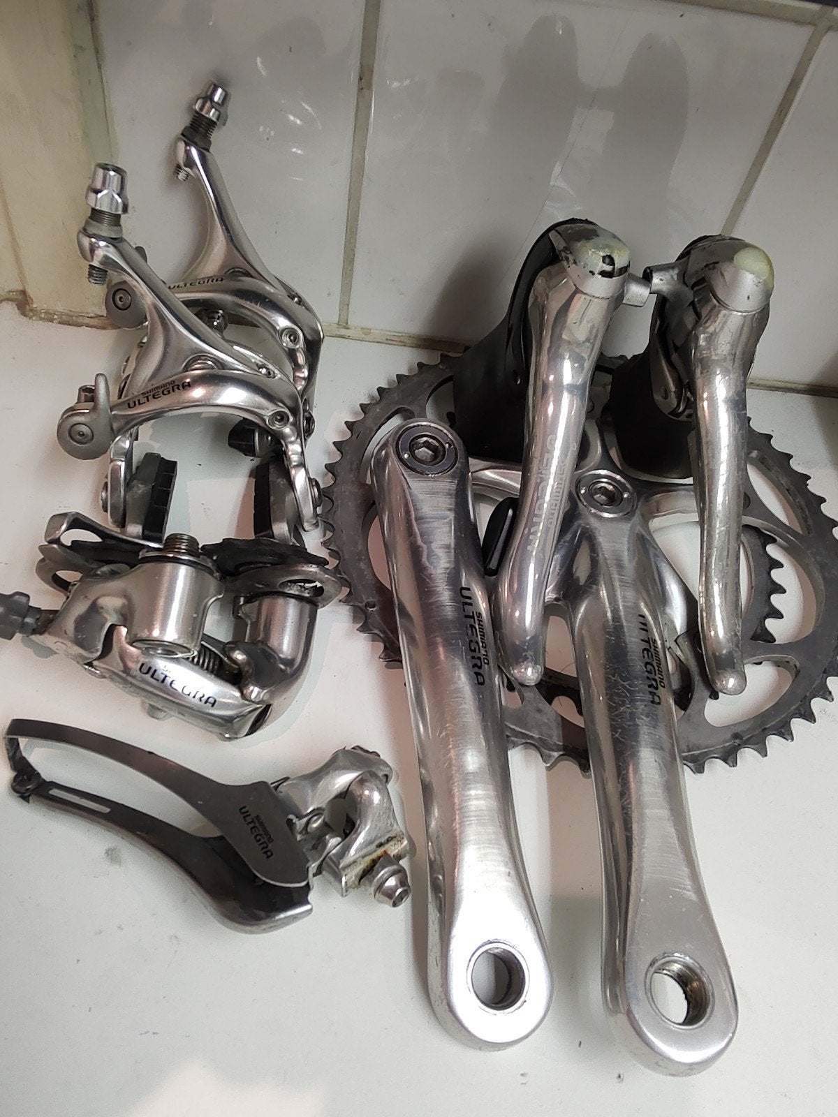 Shimano Ultegra full groepset, onderdelen,Cinelli,3T,Bianchi, Ophalen, Remmen