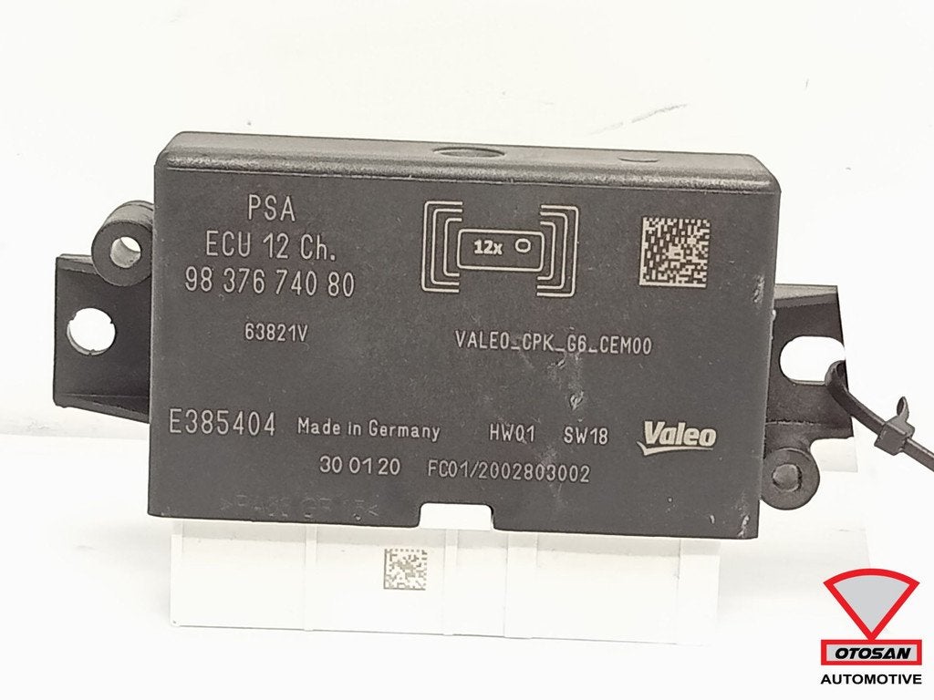 Opel Corsa F Citroen Peugeot PDC Module 9837674080, Auto-onderdelen, Elektronica en Kabels, Opel, Gebruikt, Ophalen of Verzenden