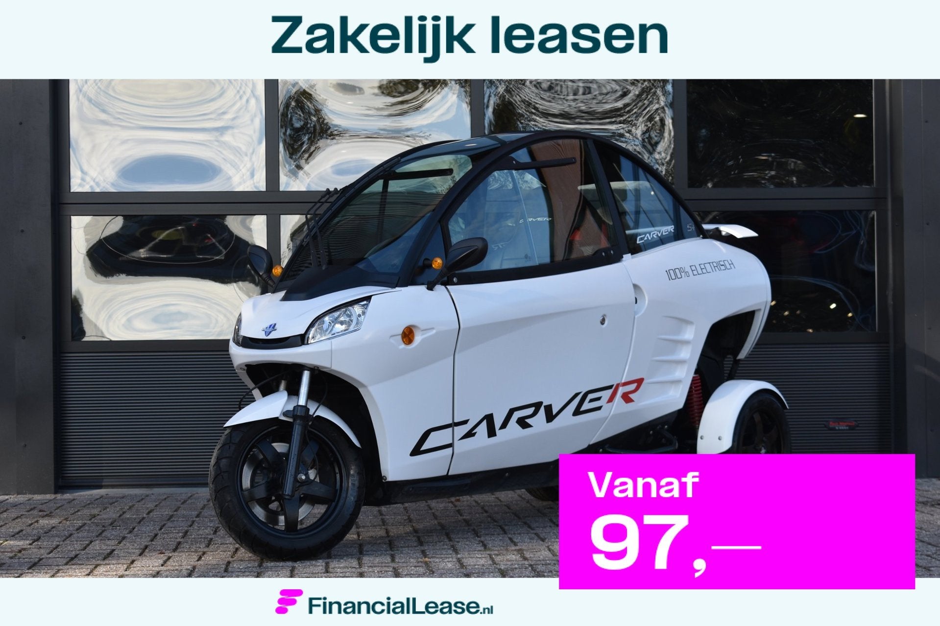 Carver Carver S+ 7.1 kWh '23, Scooter, Carver, 11 kW of minder, Automaat