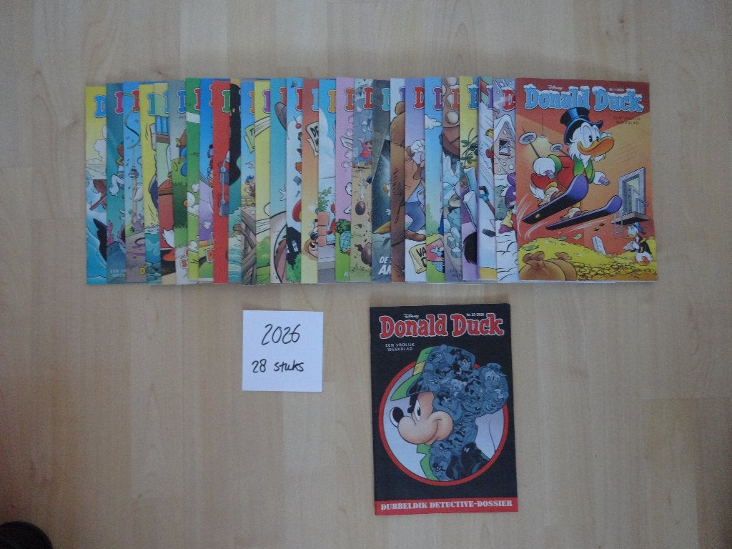 Donald Duck jaargang 2026 – 28 st, Meerdere stripboeken, Ophalen of Verzenden, Zo goed als nieuw